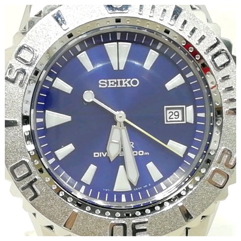 中古】SEIKO セイコー プロスペックス ソーラー充電 SBDN007 V147-0AA0 