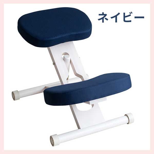 プロポーションチェア 補助クッション無し ホワイト脚 ネイビー 人気 売れ筋 リーズナブル こだわり コンパクト フロア チェア イス 正しい姿勢 猫背対策 学習 勉強椅子 可動 小学生 子供 キッズ サポート 成長 段階 白 紺色 濃青 ブルー