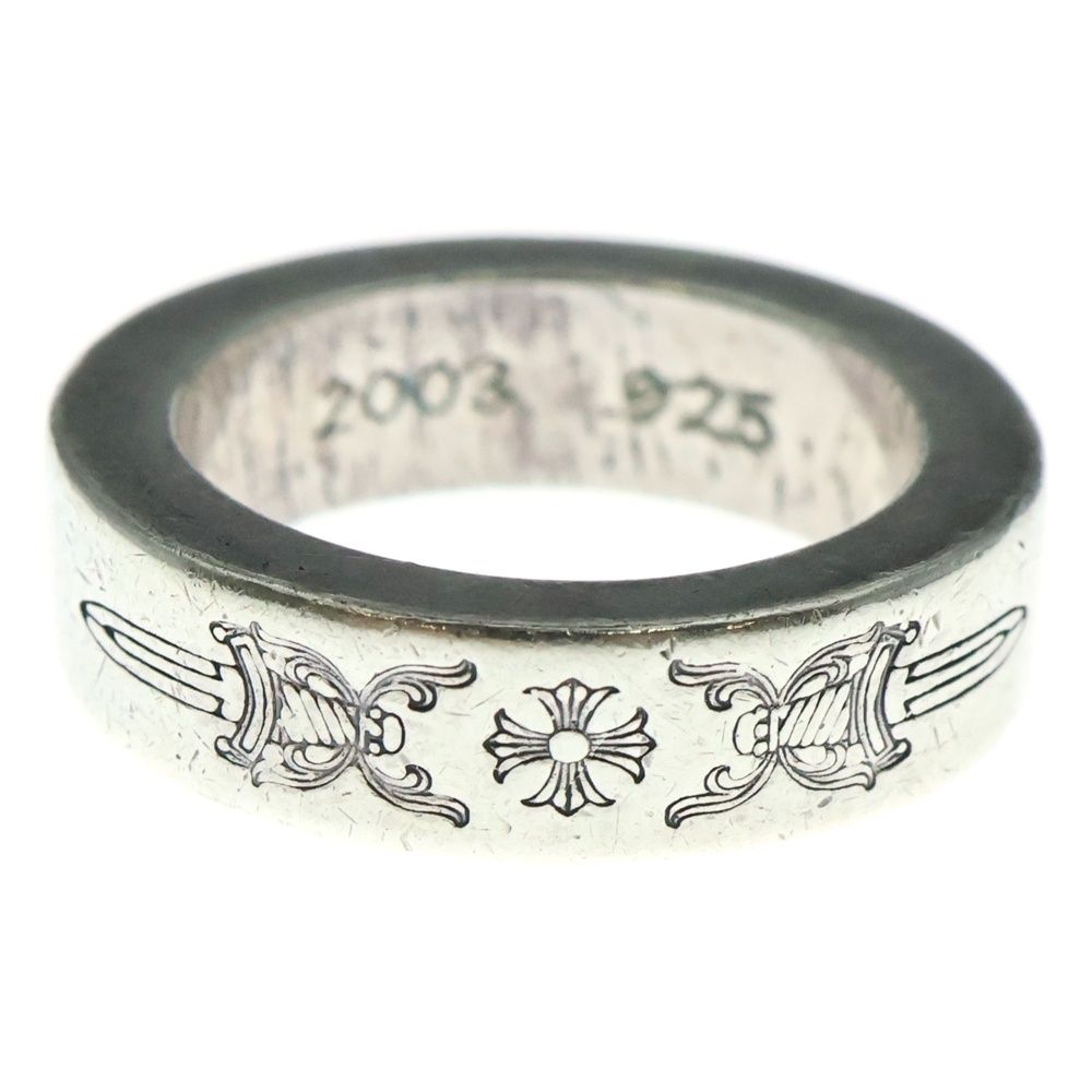 CHROME HEARTS クロムハーツ 6mm SPACER DAGGER 6mmスペーサーリング ダガー シルバー BCA335