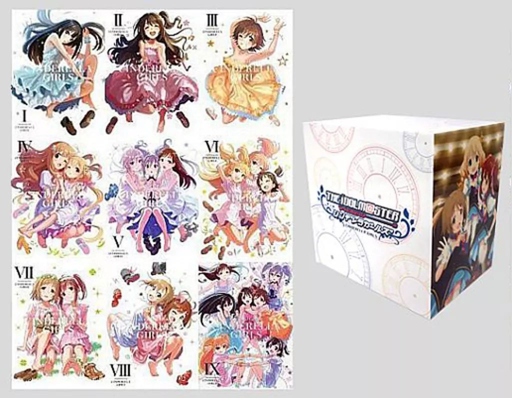 アニメ 「アイドルマスターシンデレラガールズ」 ブルーレイ9巻セット