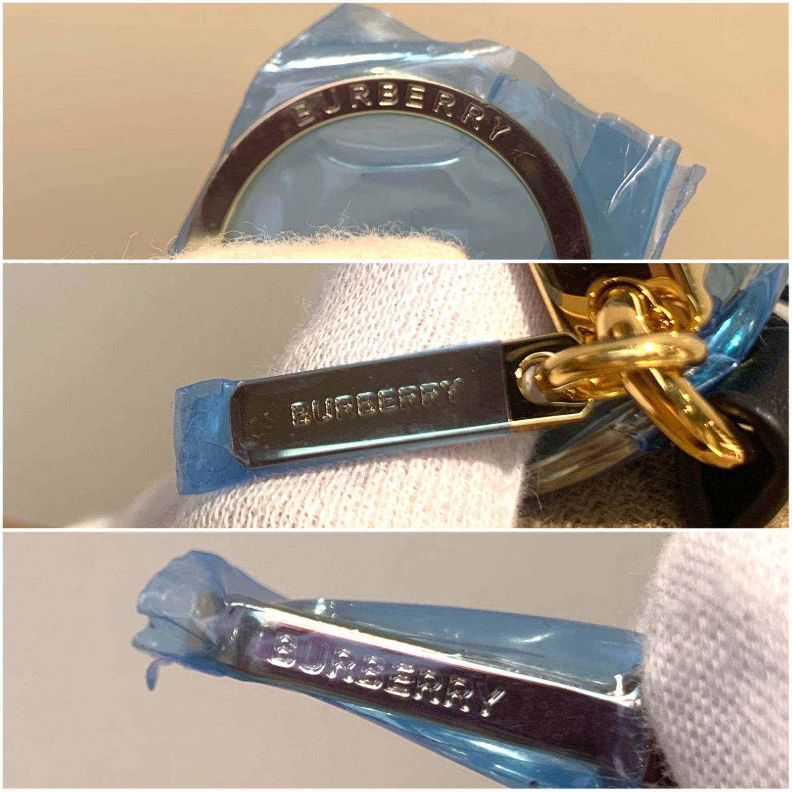 ▽【新品未使用】BURBERRY/バーバリー トーマスベア チャーム ウィズ