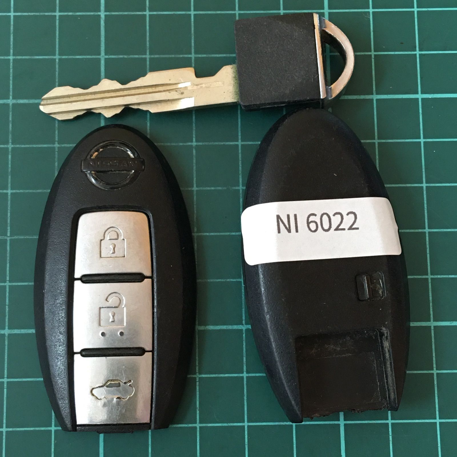 NI6022 日産 基盤 BPA0B-22 純正 スマートキー 3ボタン キーレス リモコン ティアナ J31 フーガ Y50 スカイライン V35  シルフィ等 - メルカリ