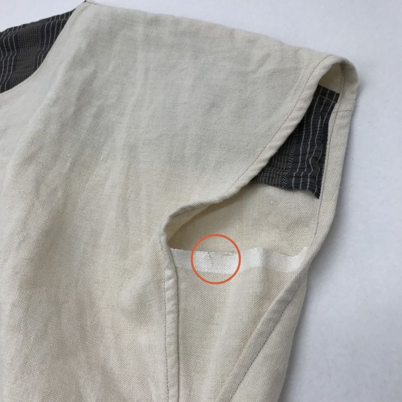 工房西谷 コウボウニシタニ sleeping vest 06-N04001