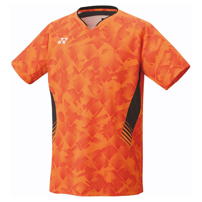 YONEX(ヨネックス) メンズゲームシャツ（フィットスタイル） テニス・バドミントン ウェア（メンズ） -10656、(752)ハイオレンジ