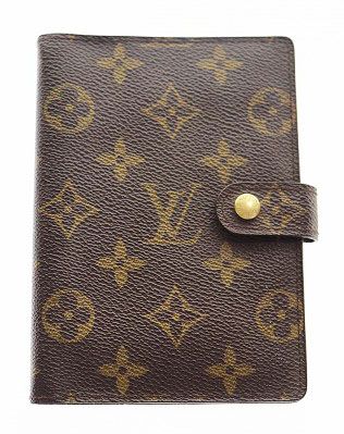 ルイヴィトン LOUIS VUITTON AGENDA MONOGRAM CANVAS アジェンダ PM モノグラム キャンバス 総柄 ブラウン 【ブランド古着ベクトル】【中古】  240722