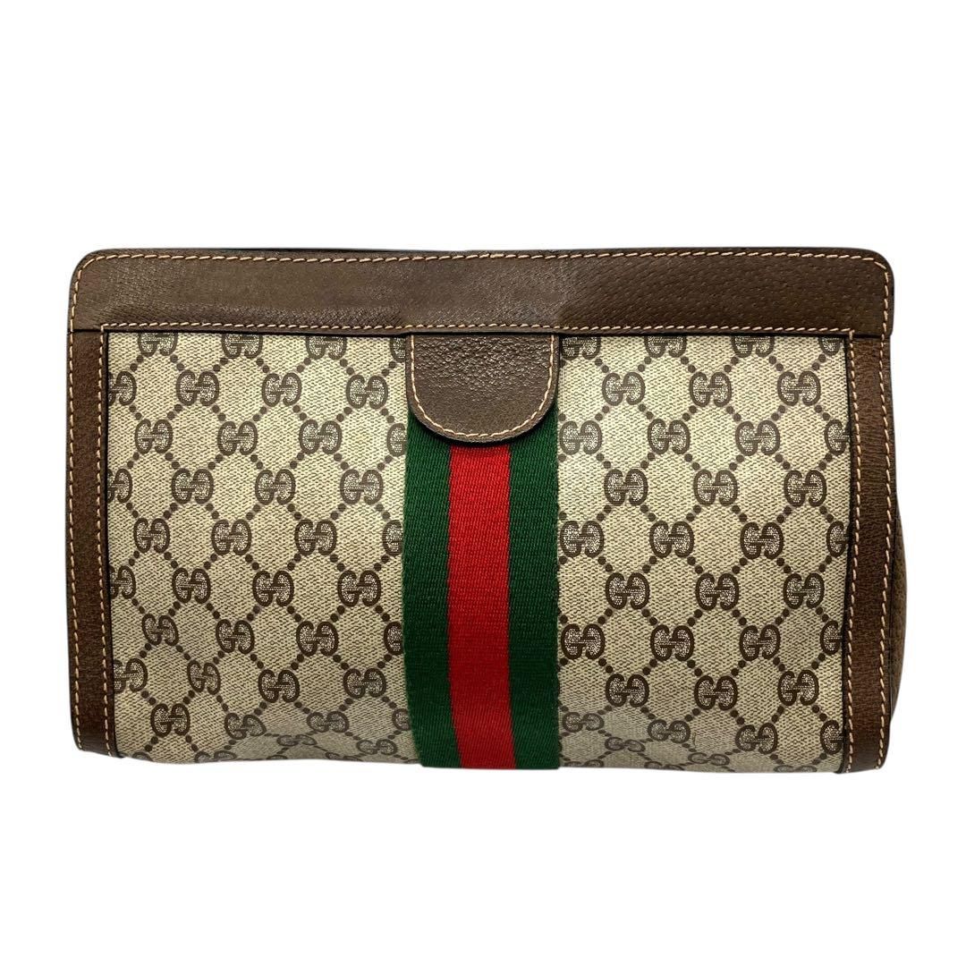 【専用美品】GUCCI クラッチバッグ シェリーライン GG スプリーム GUCCI - GUCCI グッチ オフィディア GGスプリーム シェリー