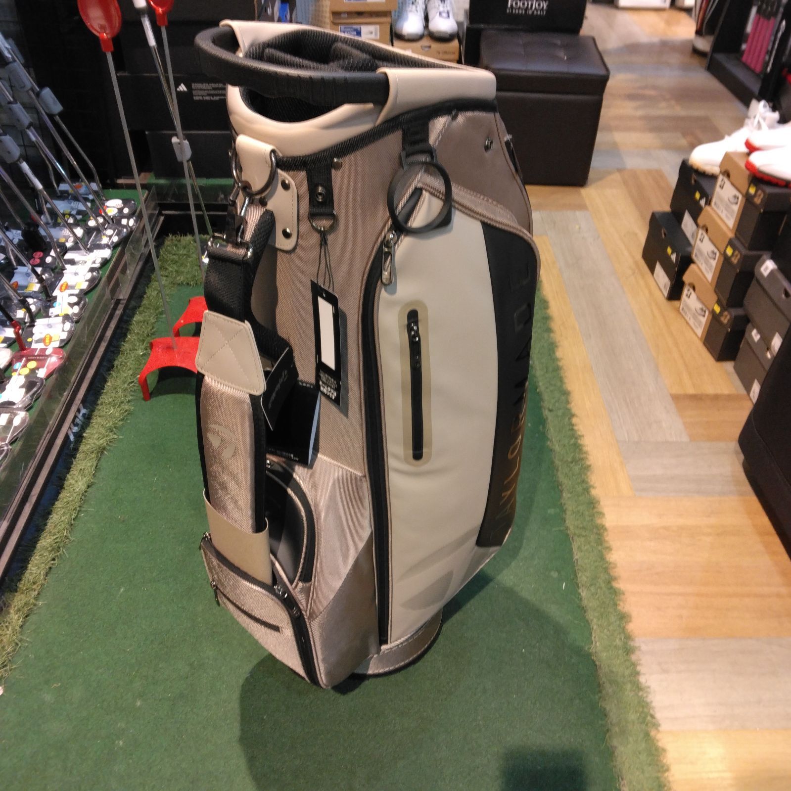 TaylorMade キャディバッグ ベージュ 楽天市場】テーラーメイド キャディバッグ（カラーベージュ