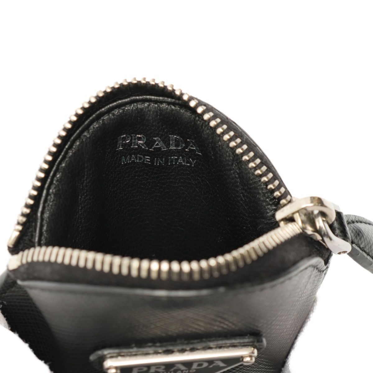 ◇プラダ◇1MM006/レザー/サフィアーノ/トライアングル/コインケース プラダ/PRADA サフィアーノ トライアングル コインケース 1MM006