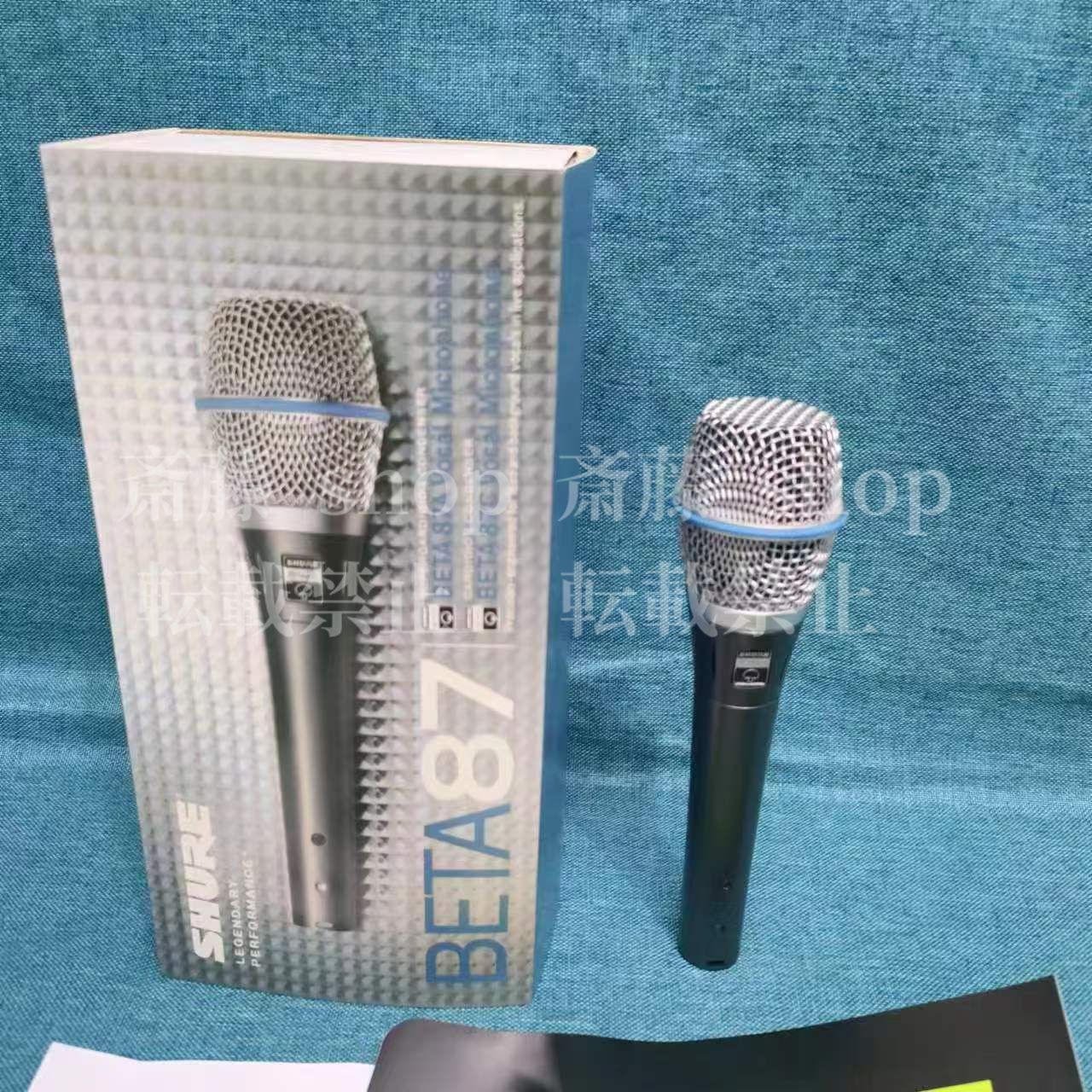 SHURE BETA 87A コンデンサーマイク 新品未使用