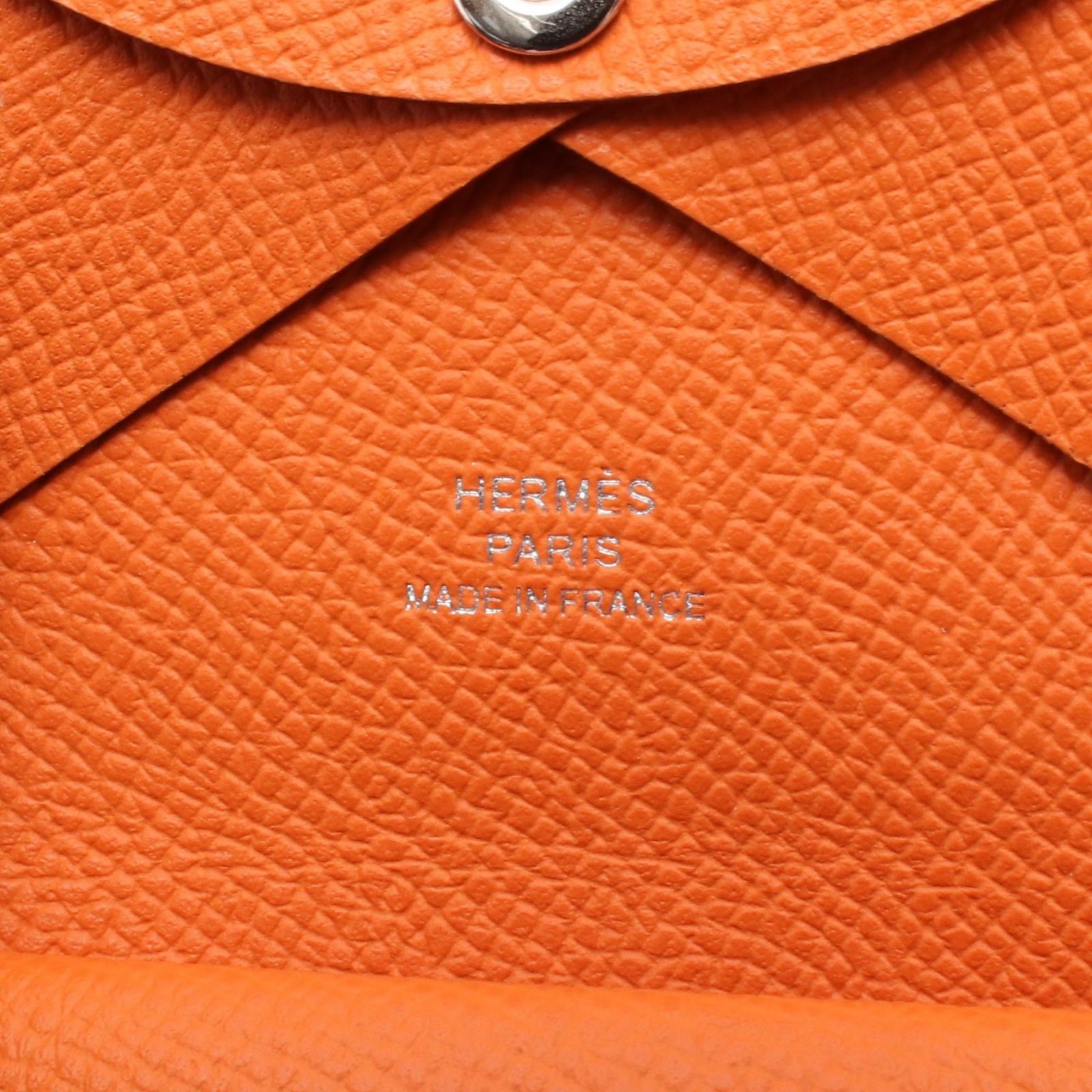 ※ nanaさん専用※HERMES ガルヴィ　デュオ　オレンジ色 Amazon | [エルメス] カードケース 名刺入れ カルヴィ デュオ