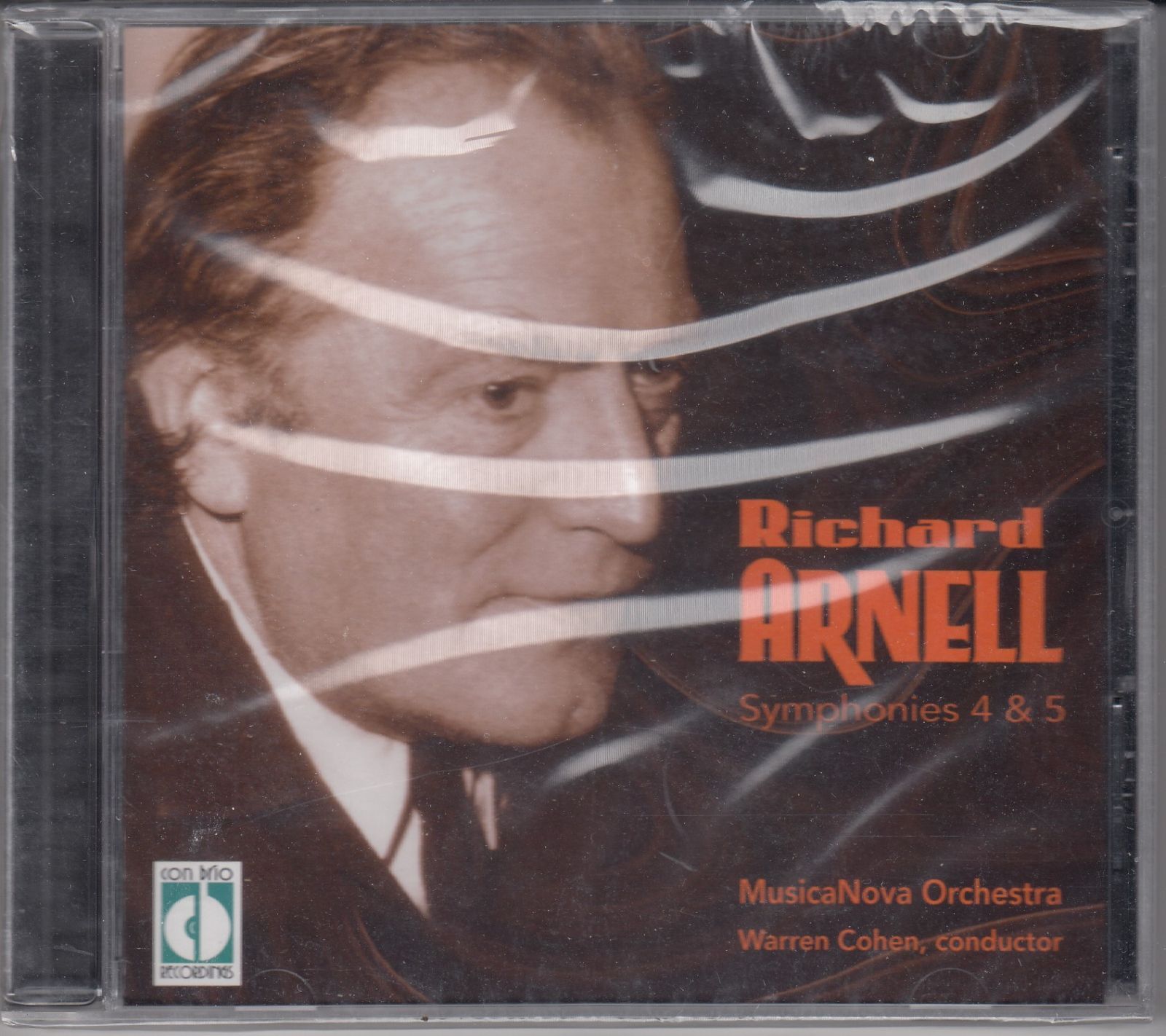 [CD/Con Brio]リチャード・アーネル(1917-2009):交響曲第4番&交響曲第5番/ウォーレン・コーエン&ムジカノヴァ管弦楽団 2005.8