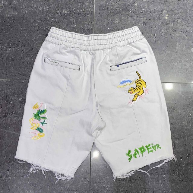 SAPEur DENIM TRACK HALF PANTS SIZE-XL サプール デニム
