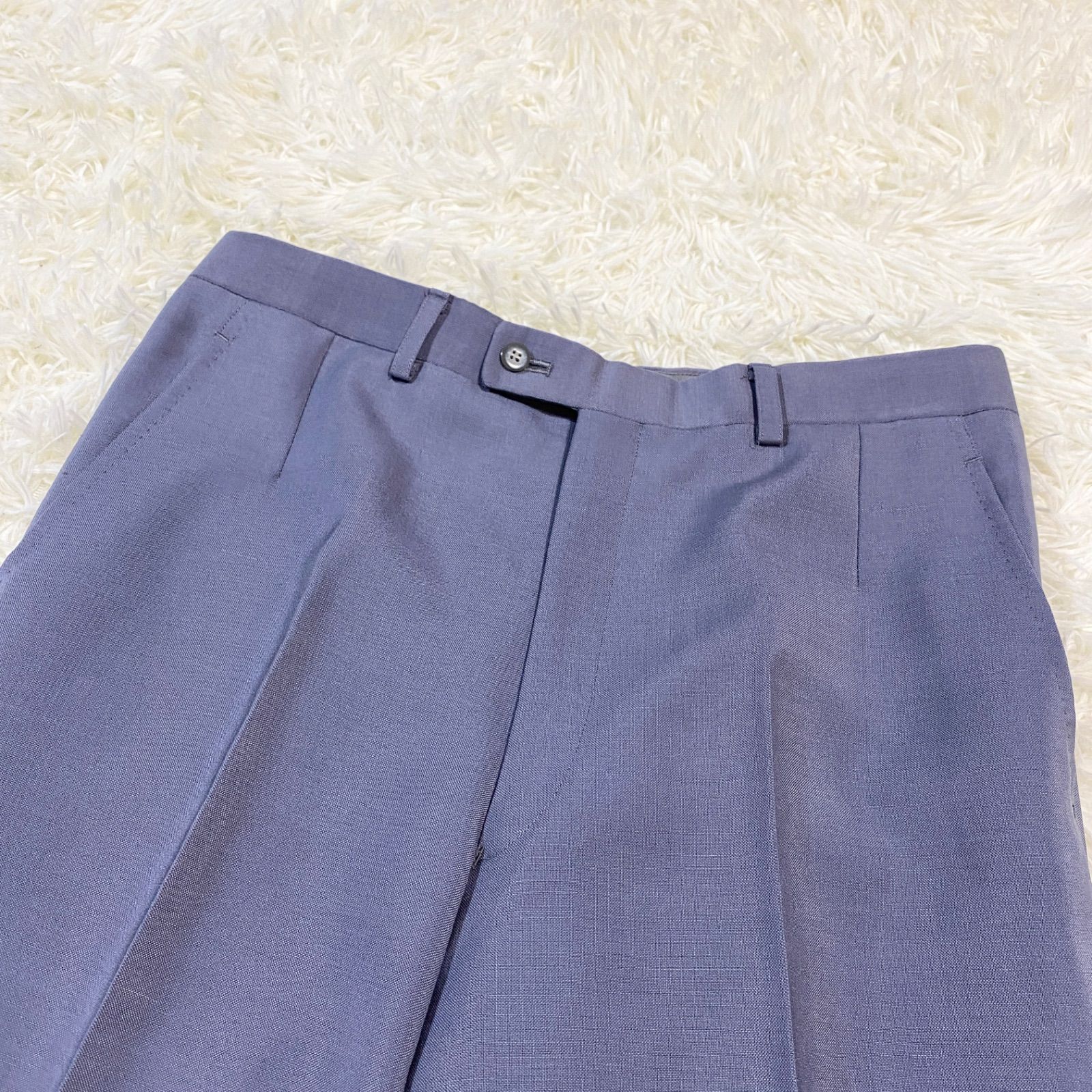 LANVIN PARIS】ボタン付き ビンテージスカート