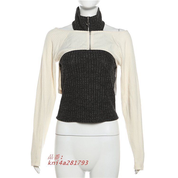 ニットボレロアンサンブル韓国ファッション kni4a281793 NICORILABO_COM