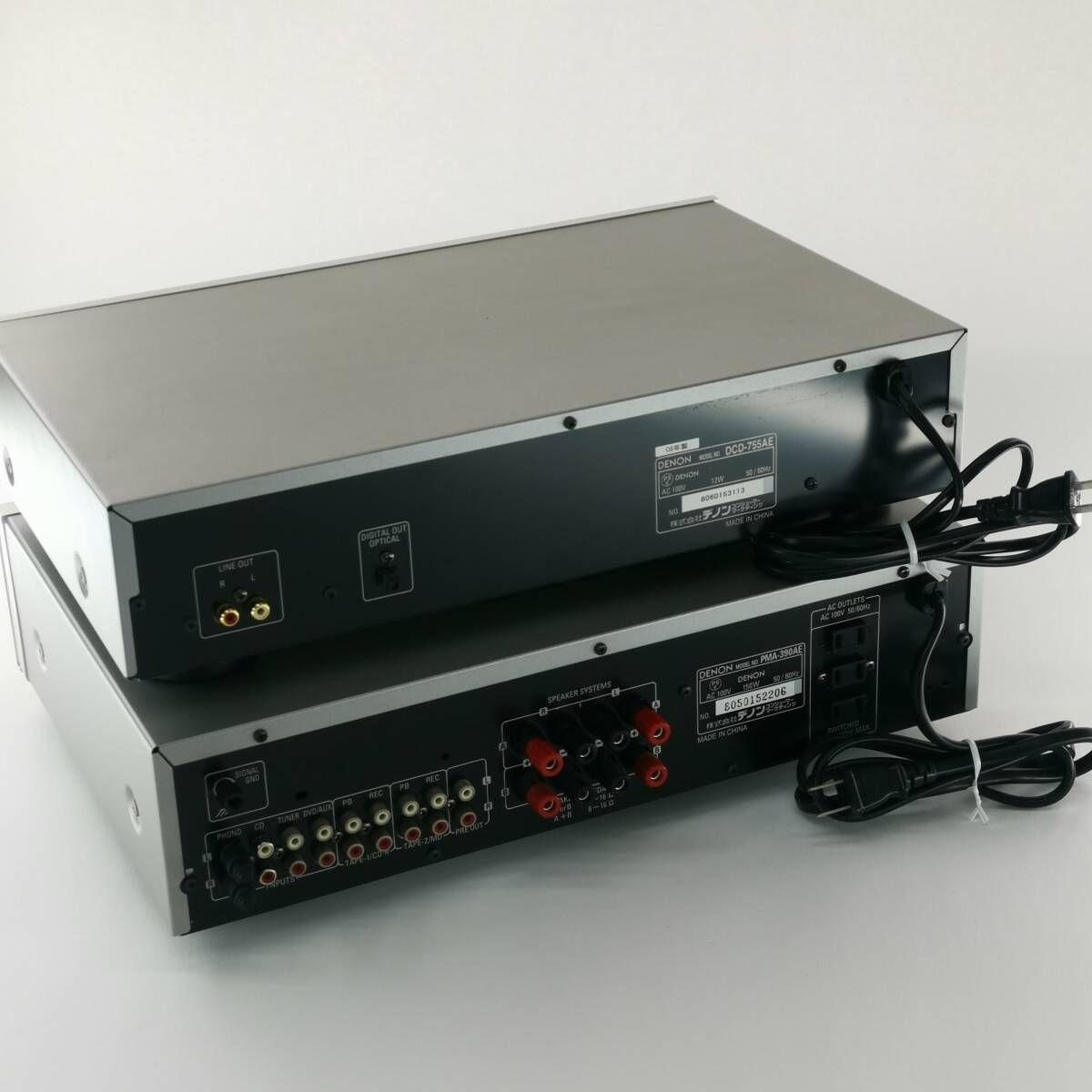 だ*ん様 DENON PMA-390AE アンプDCD-755AE CDプレーヤ DCD-755AE - AVアンプ | Denon - 日本