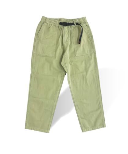 2XL_FADEDOLIV：フェイデッドオリーブ [グラミチ] ルーズテーパードパンツ 9分丈 G103-OGT (2XL， FADEDOLIV：フェイデッドオリーブ)
