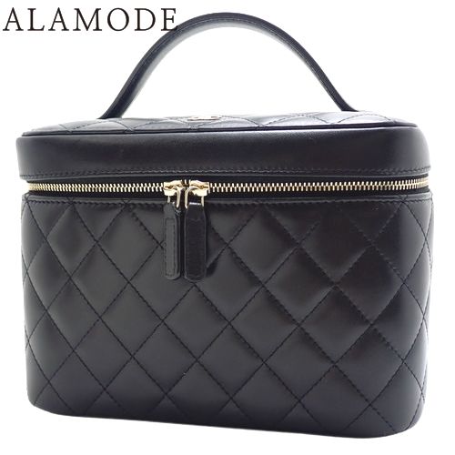 CHANEL(シャネル) マトラッセ ココマーク バニティバッグ ハンドバッグ 