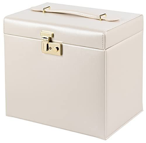 SANSREPONSE ジュエリーボックス 全品3点セット 大容量 豪華 アクセサリーケース アクセサリー収納 アクセサリーボックス 宝石箱 鍵付き ｜SANSREPONSE ジュエリーボックス 全品3点セット 大容量 豪華