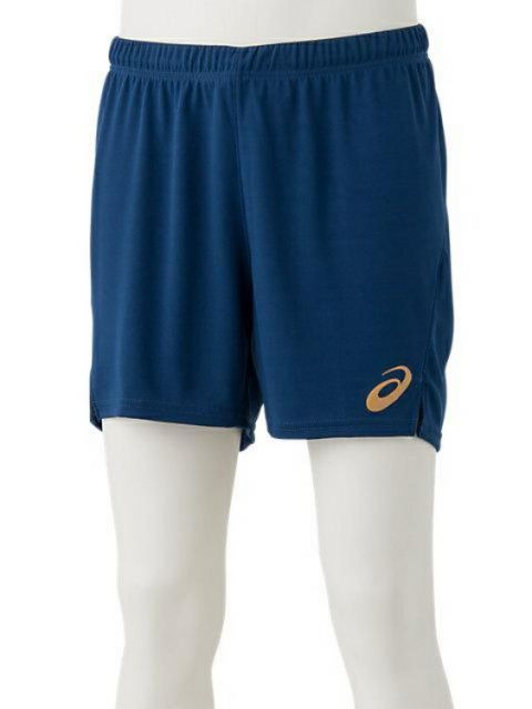 asics アシックス M GAME SHORT MAKO BLUE 2XL 2051A114 401 | スポーツ用品 スポーツ グッズ ツール アクセサリー 雑貨 小物 使いやすい バレーボール 衣類 メンズ 男性用 2XL 伸び 着心地 シャツ 青 ブル