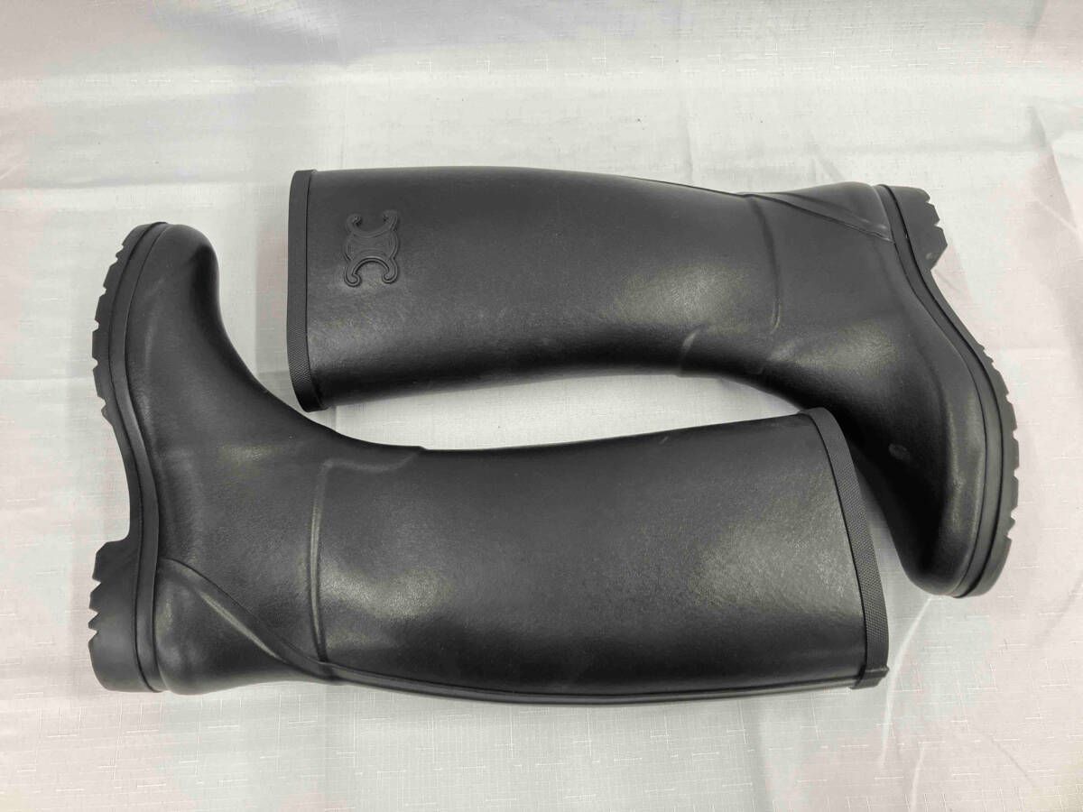 CELINE セリーヌ/レインブーツ/ブラック/サイズ 38 - メルカリ