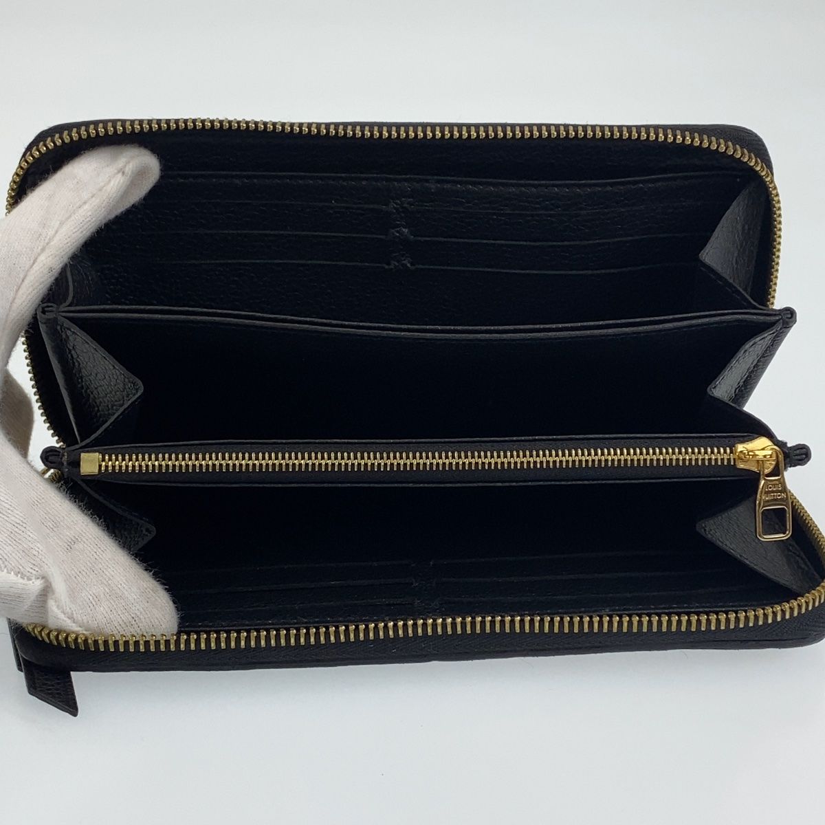 美品 LOUIS VUITTON ルイヴィトン モノグラム ジッピーウォレット 