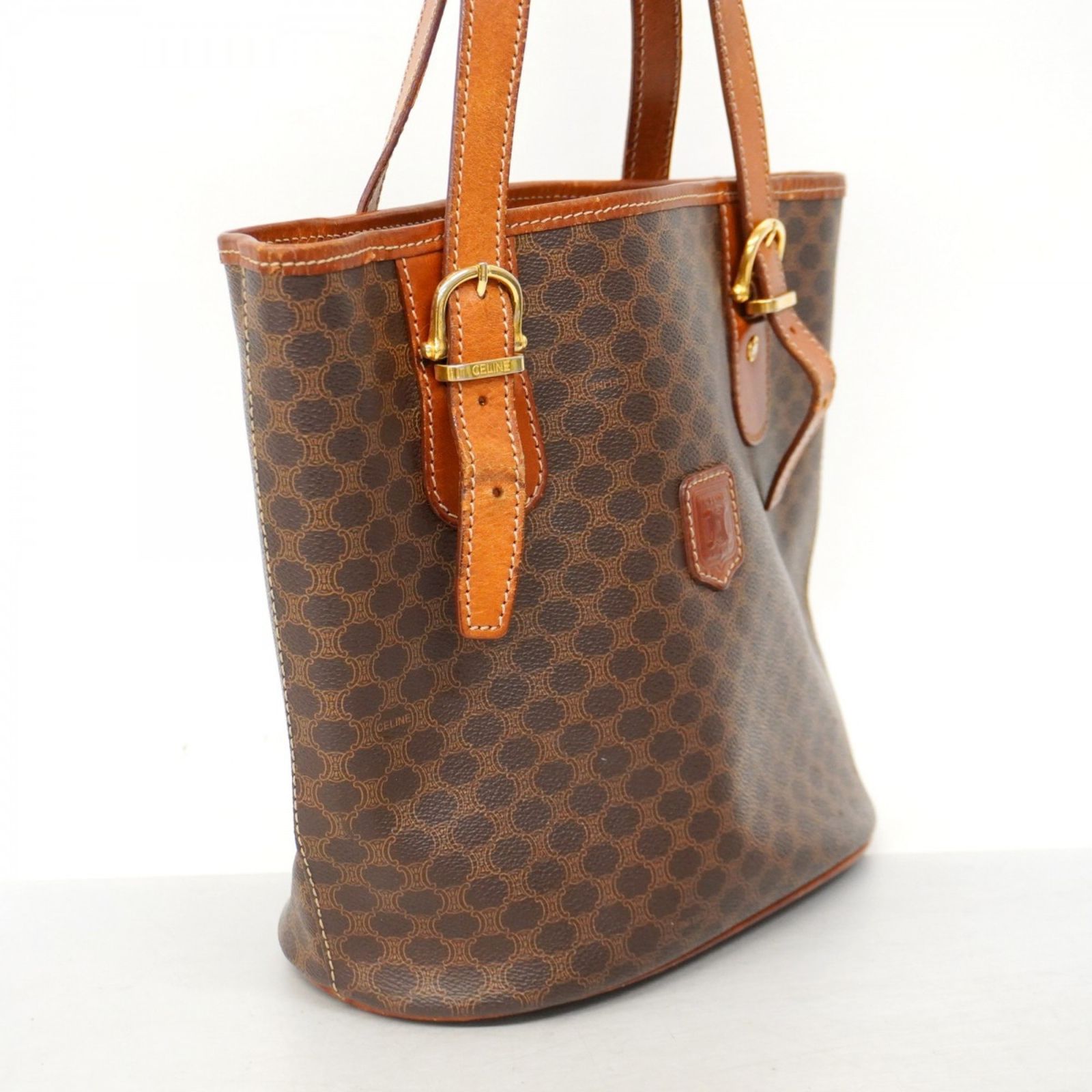 セリーヌ(Celine) セリーヌ トートバッグ マカダム ブラウン