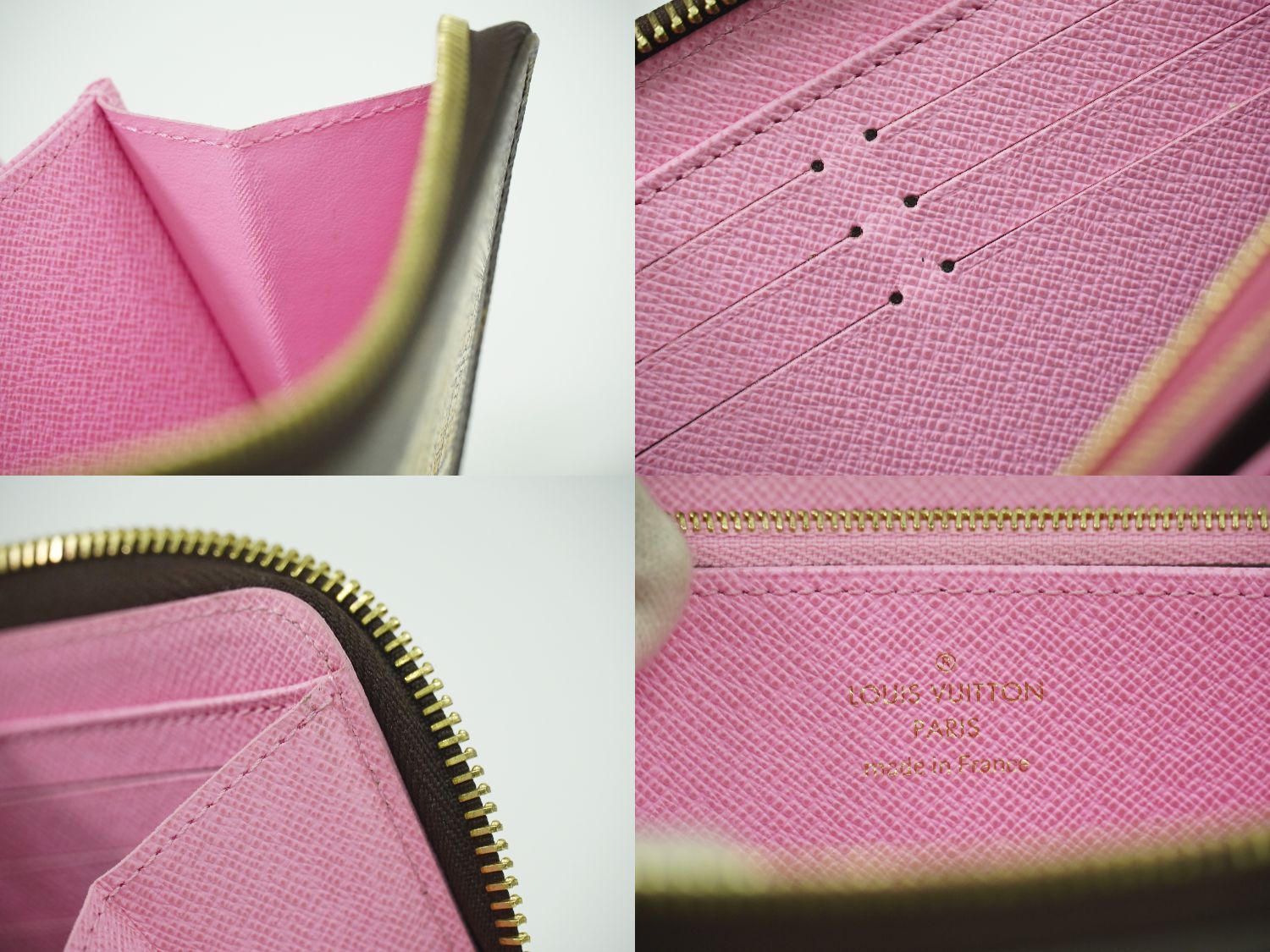 本物 ルイヴィトン LOUIS VUITTON LV ジッピーウォレット  