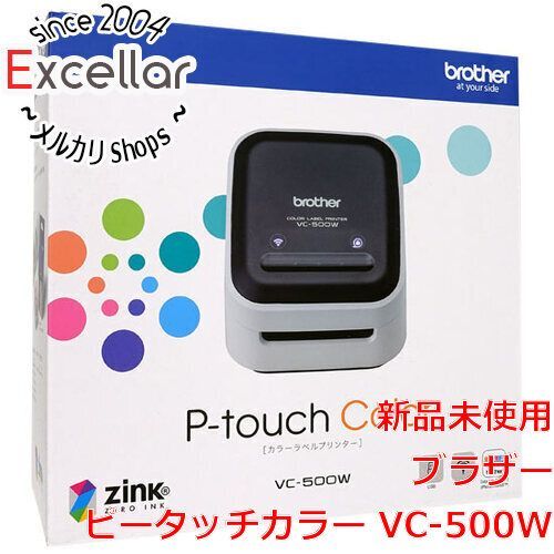 [bn:9] brother　感熱カラーラベルプリンター ピータッチカラー　VC-500W