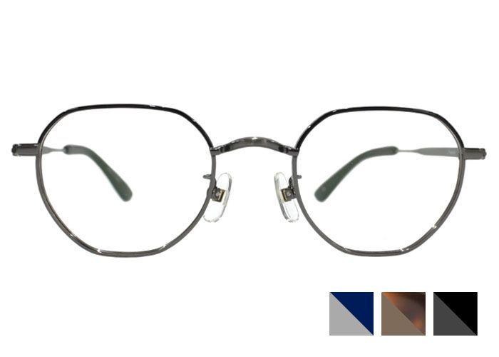 エステーデュポン S.T Dupont dp-1040 フルリム ウェリントン チタン 伊達 度付き 老眼鏡 遠近両用 メンズ レディース メガネ めがね 眼鏡 48□22