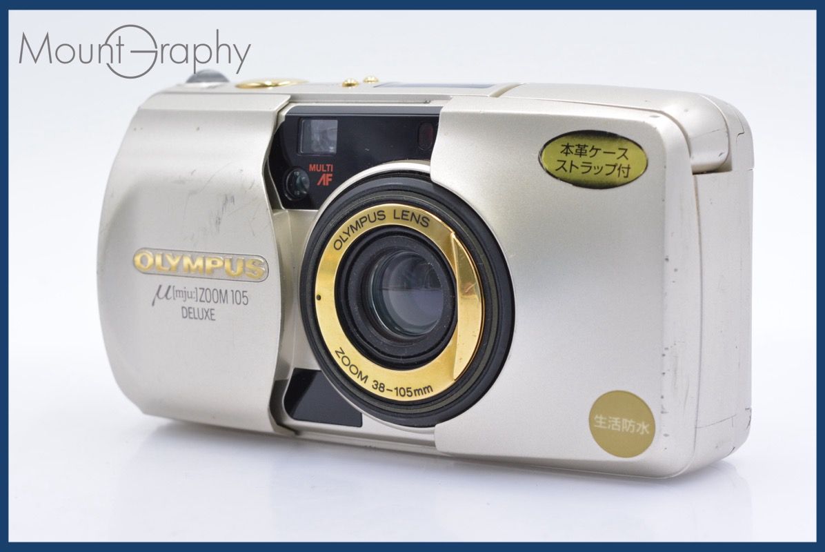 OLYMPUS オリンパス μ[mju:] ZOOM 105 DELUXE ☆ OLYMPUS オリンパス μ
