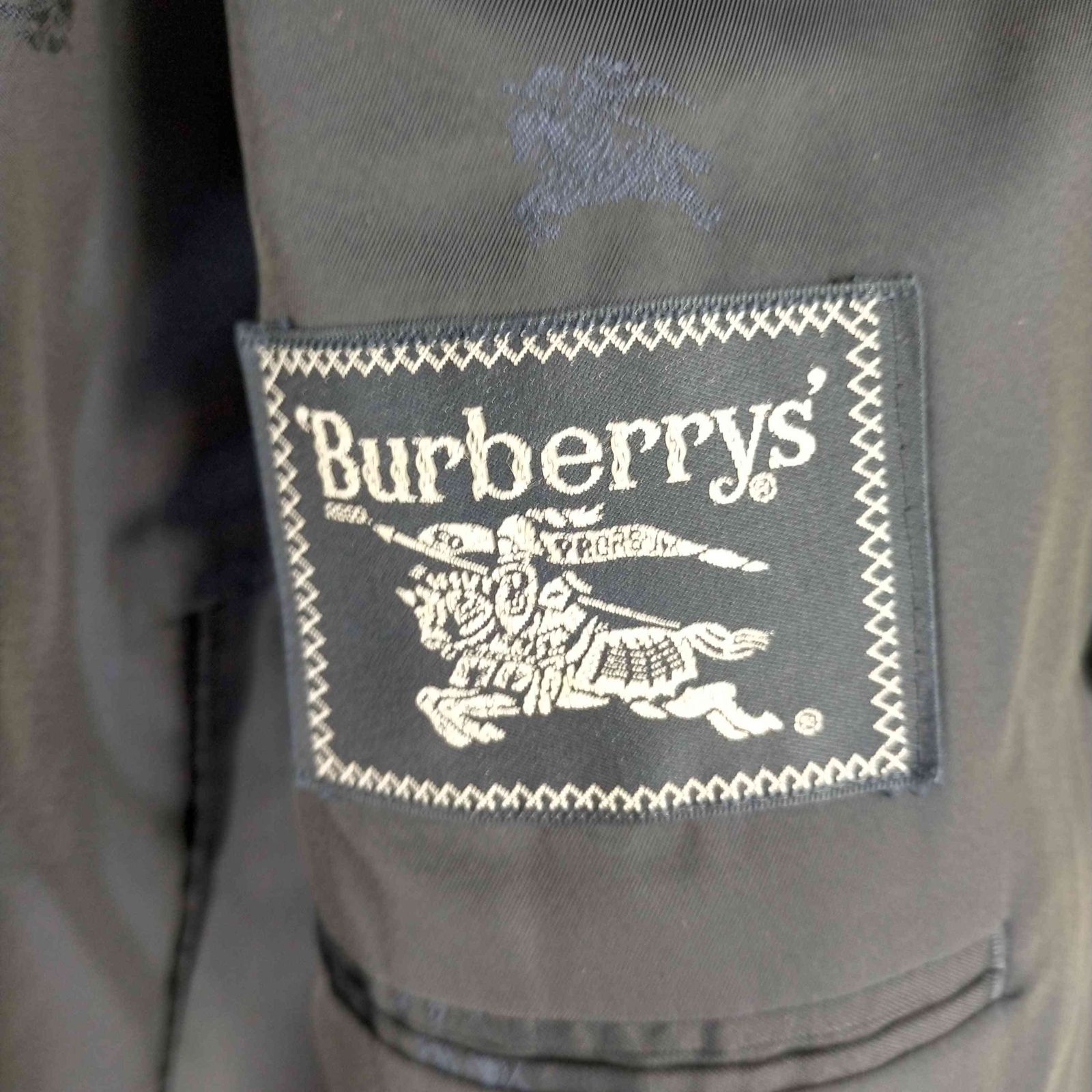 バーバリーズ BURBERRYS 金ボタン 紺ブレザー ダブルジャケット メンズ