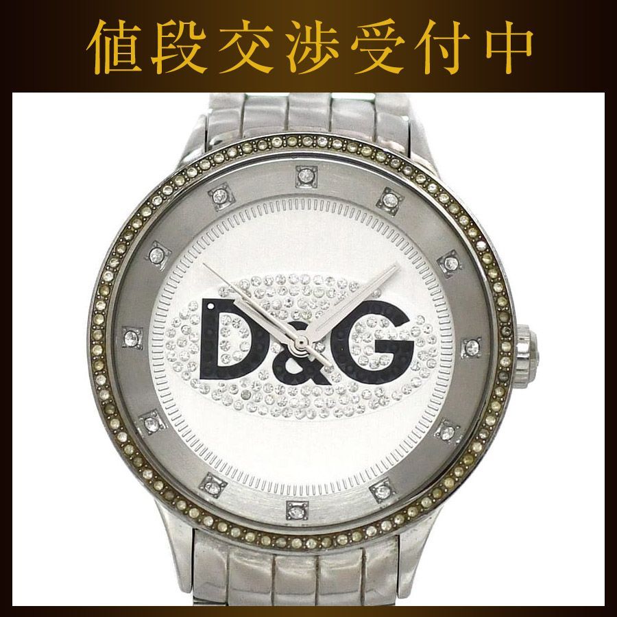 DOLCE&GABBANA D&G ドルガバ 時計 電池切れ シルバー色 楽天市場】ドルチェ ＆ ガッバーナ Dolce & Gabbana D&G NIGHT