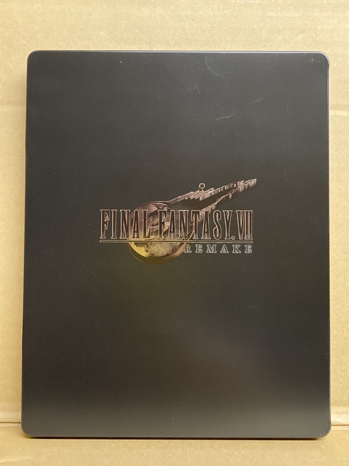 FF7リメイク ps4 フィギュアスチールブックケースセット FINAL FANTASY Ⅶ リメイク オリジナルスチールブックケースセット