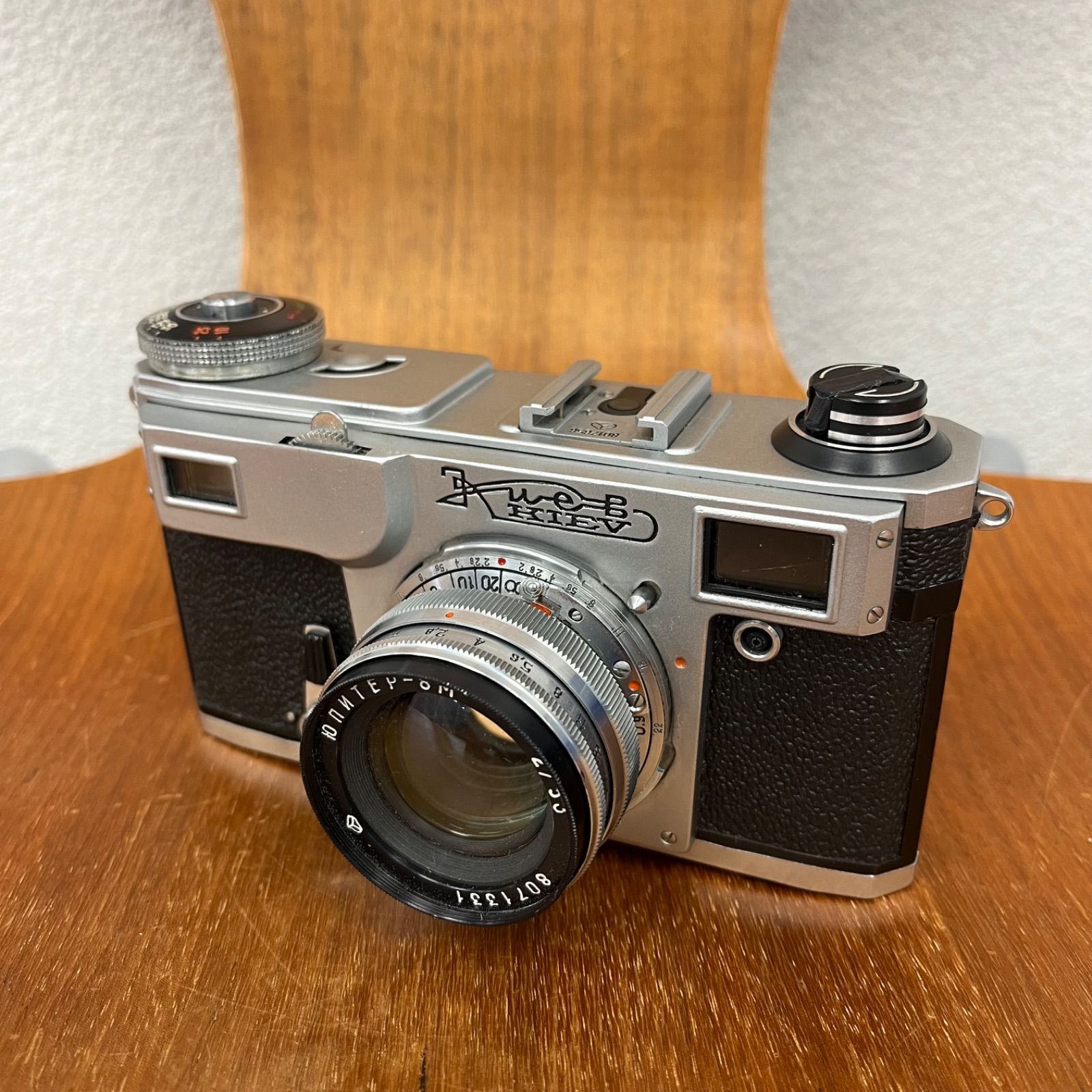 ロシアKiev レンジファインダーカメラ ジャンク Kiev キエフ ロシアカメラレンジファインダー キエフジャンク品