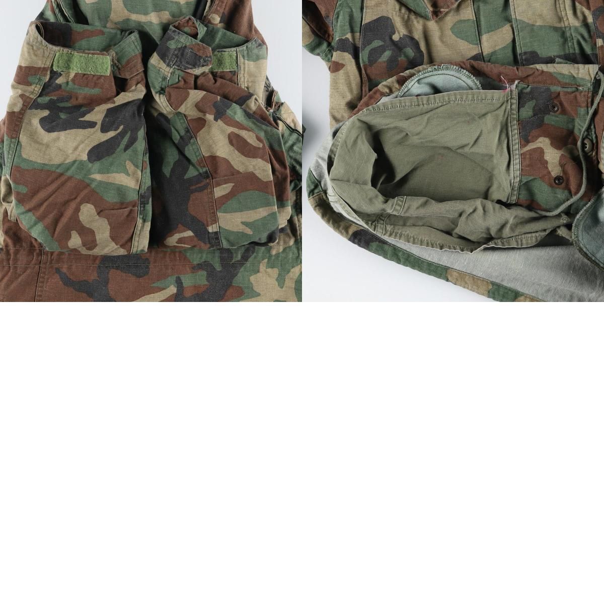 古着 87年納品 米軍実品 U.S.ARMY ウッドランドカモ 迷彩柄 M-65