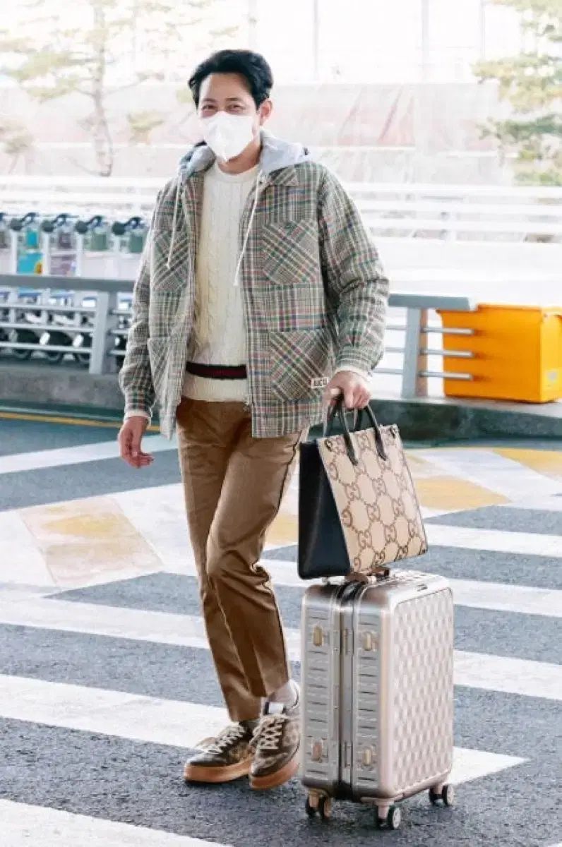 GUCCI グッチ メンズ フード フランネル ジャケット 48