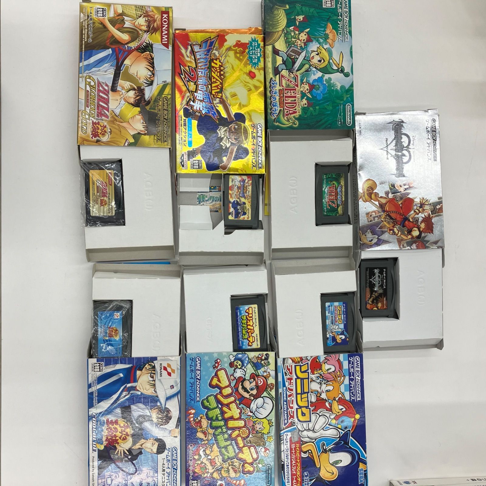 ゲームボーイアドバンス ソフト まとめ売り 7本 ゲームボーイアドバンス ソフト 7本セット ジャンク - メルカリ
