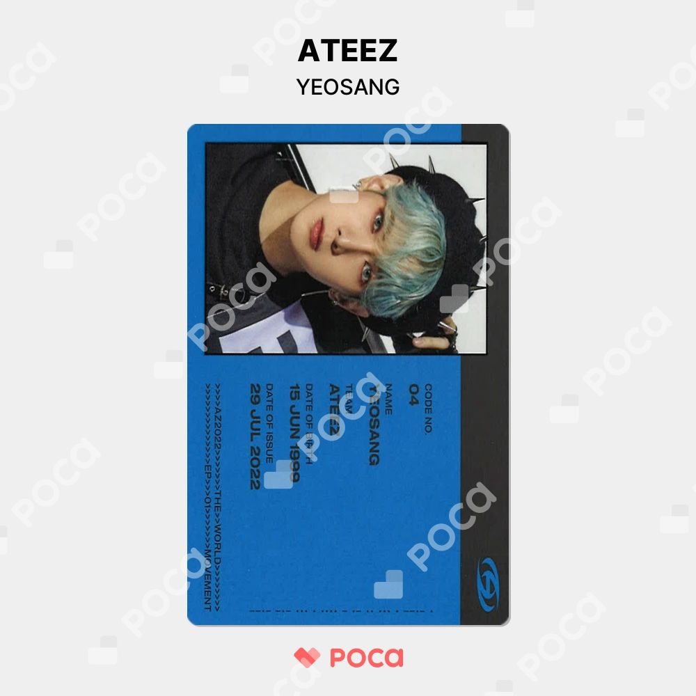 ATEEZ デジパック　トレカ　ヨサン Amazon.co.jp: ATEEZ BREAK THE WALL トレカ ヨサン : おもちゃ