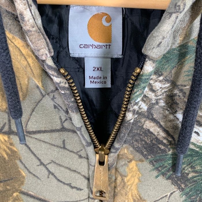 Carhartt カーハート REALTREE リアルツリー ジップアップパーカー  