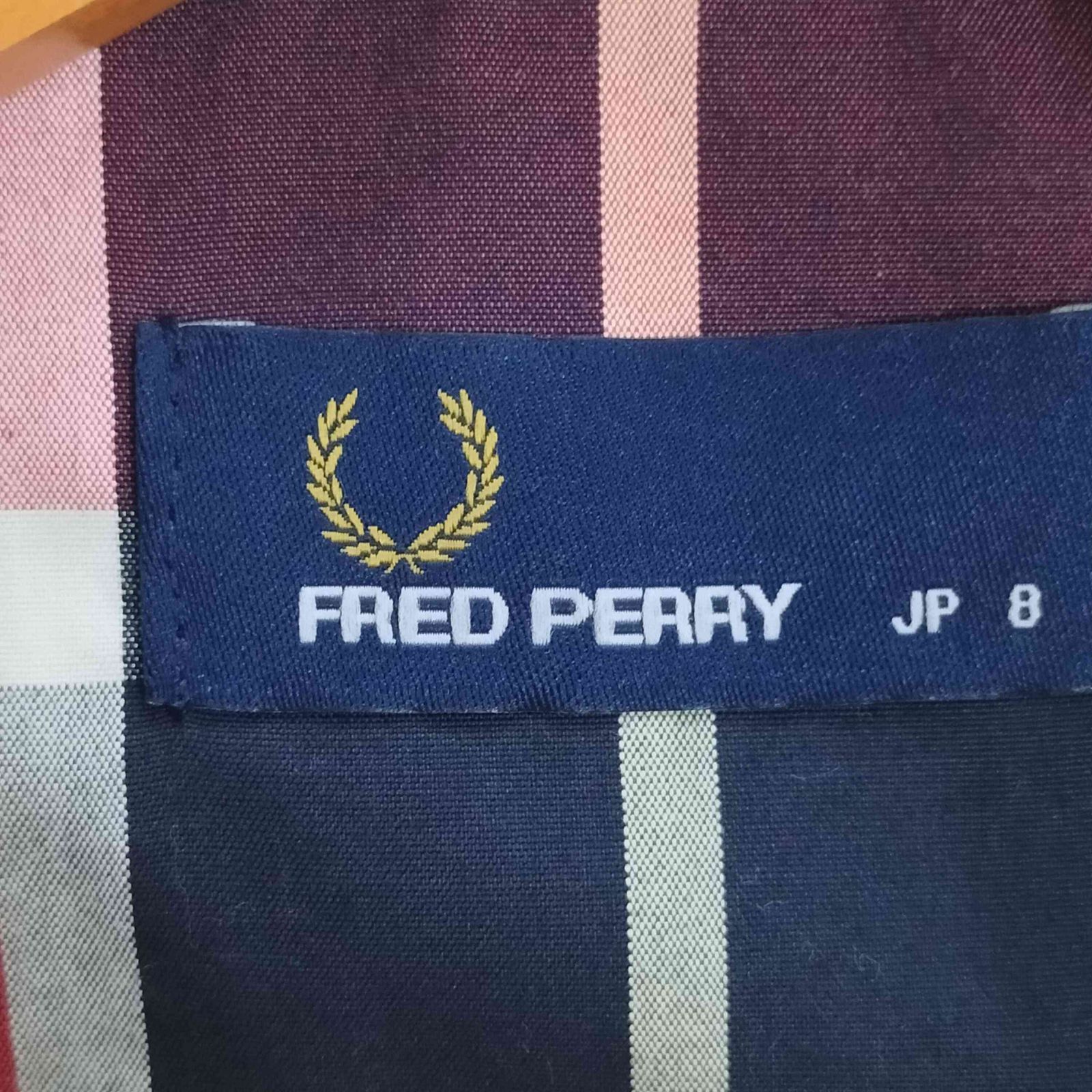 フレッドペリー FRED PERRY スタンドカラー ダブルジップ スイングトップ ブルゾンジャケット レディース  8