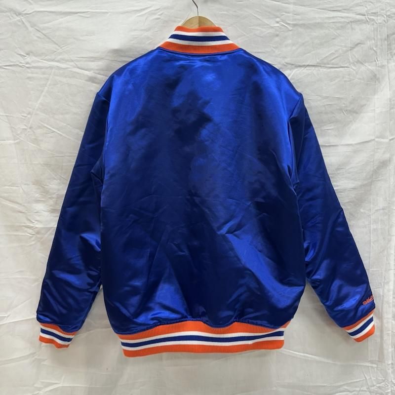 Mitchell-Ness ミッチェルアンドネス ジャケット 上着 ジャンパー ブルゾン New York Knicks ニックス サテン スタジャン Satin Jacket