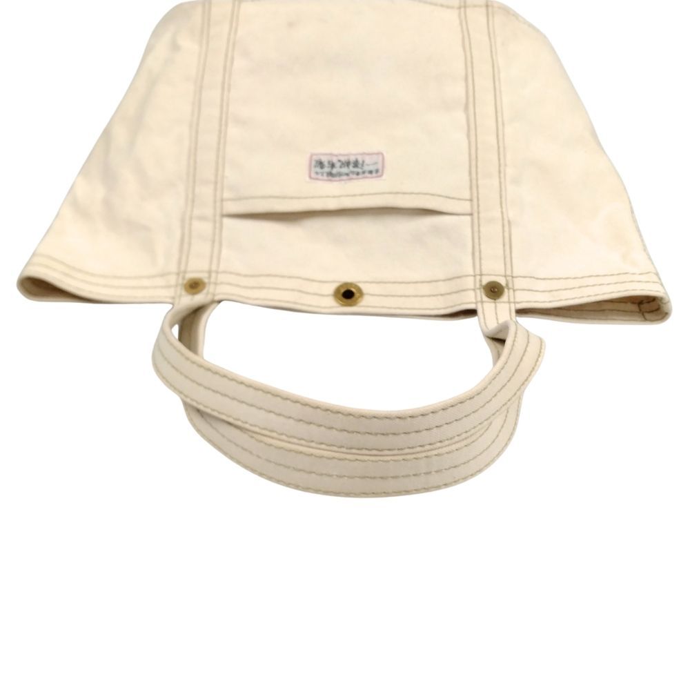 ICHIZAWAHANPU 一澤帆布 トートバッグ ホワイト系 正規品 / 35445