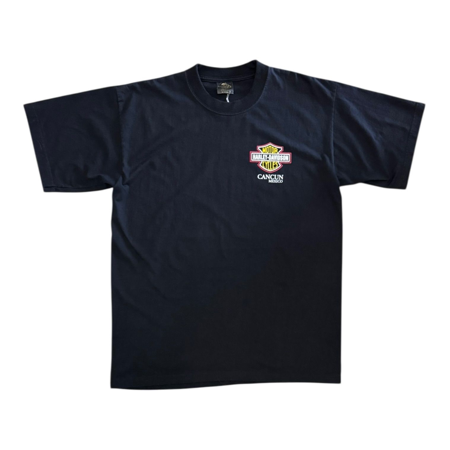 90s Harley Davidson Flame Tiger T-shirt (XL) ハーレー フレイム タイガー Tシャツ