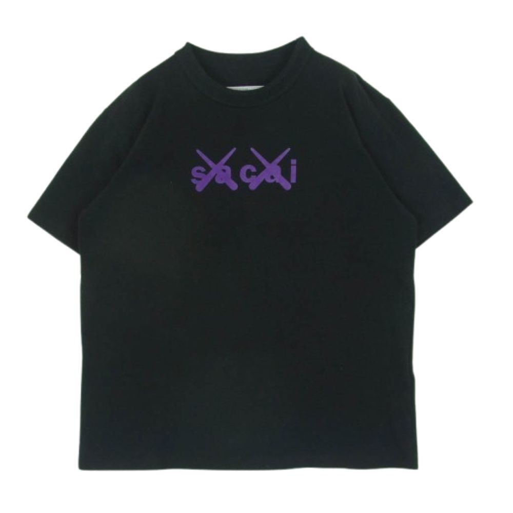 新しいスタイル カウズ KAWS 21-0288S 21SS サカイ Sacai Flock T-Shirt Print Tシャツ(半袖/袖なし)