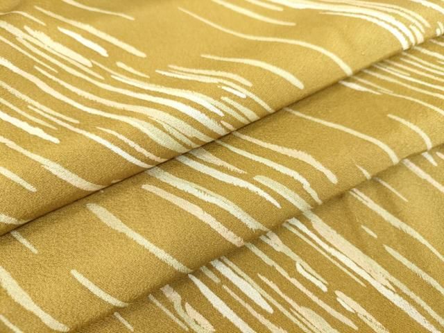 平和屋着物▽上質な小紋 単衣 斜縞 正絹 逸品 未使用 DAAS0452az