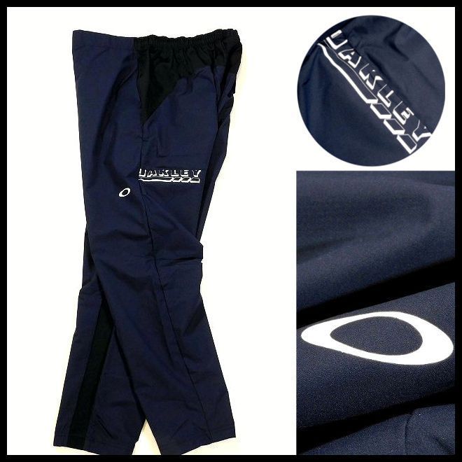 新品 オークリー ウィンドウォームパンツ XXL(91-96cm) 紺 撥水 防風 保温 STRIKING WIND WARM PANTS 秋冬 OAKLEY メンズ
