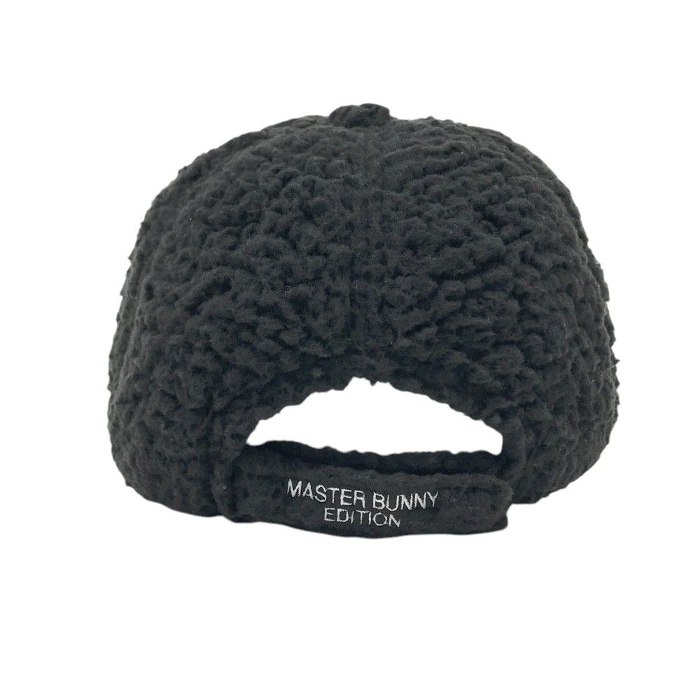 MASTER BUNNY EDITION 黒 ニット帽 MASTER BUNNY EDITIONツバ付きニットキャップ (UNISEX)