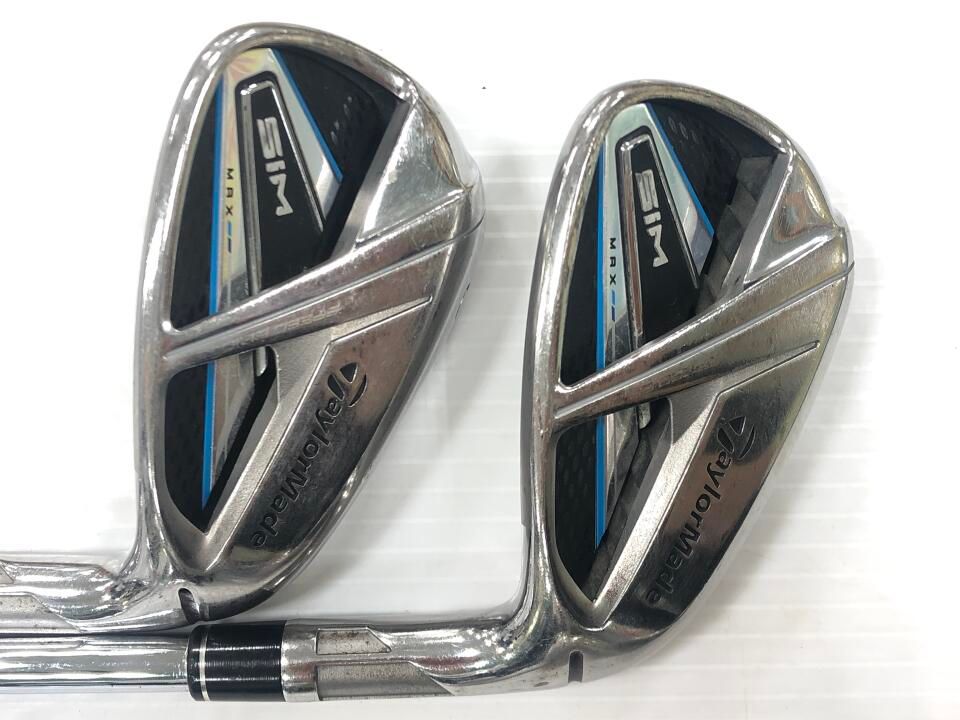 TaylorMade - テーラーメイド　SIM MAX アイアンAW SW KBS MAX85 JP S SIM マックス アイアン(5本セット) KBS MAX85 JP レフティ