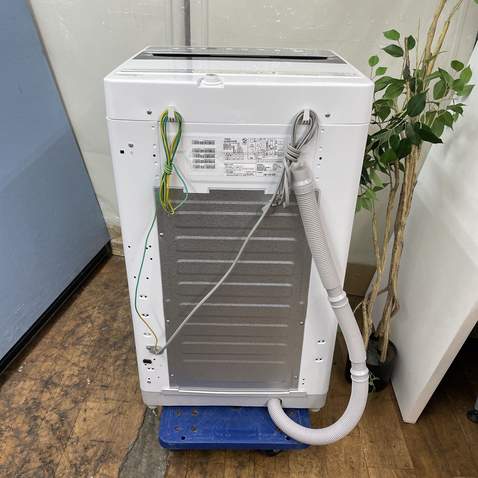 名古屋市内無料配送52☆ハイアール 2020年 JW-C70FK 中古動作品 リサイクル