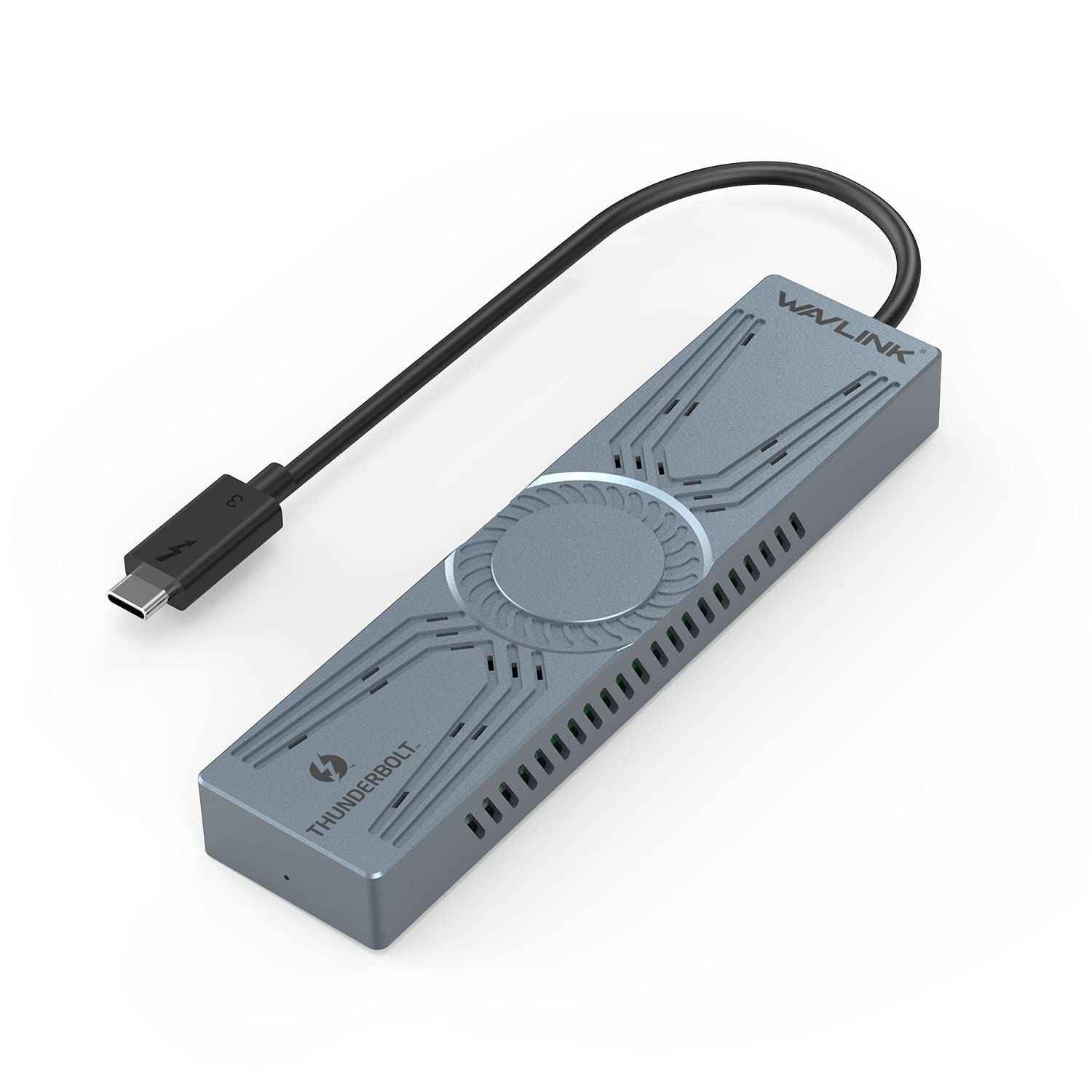 在庫 Type-C to 3|4 外付けケース Thunderbolt M SSD Key|B M SSD Key エンクロージャー アルミ製M.2 2280 NVMe PCIe Thunderbolt M.2 3|4|USB4 40Gbps超高速